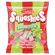 Swizzels Drumstick Squashies Sour Cherry & Apple 140G