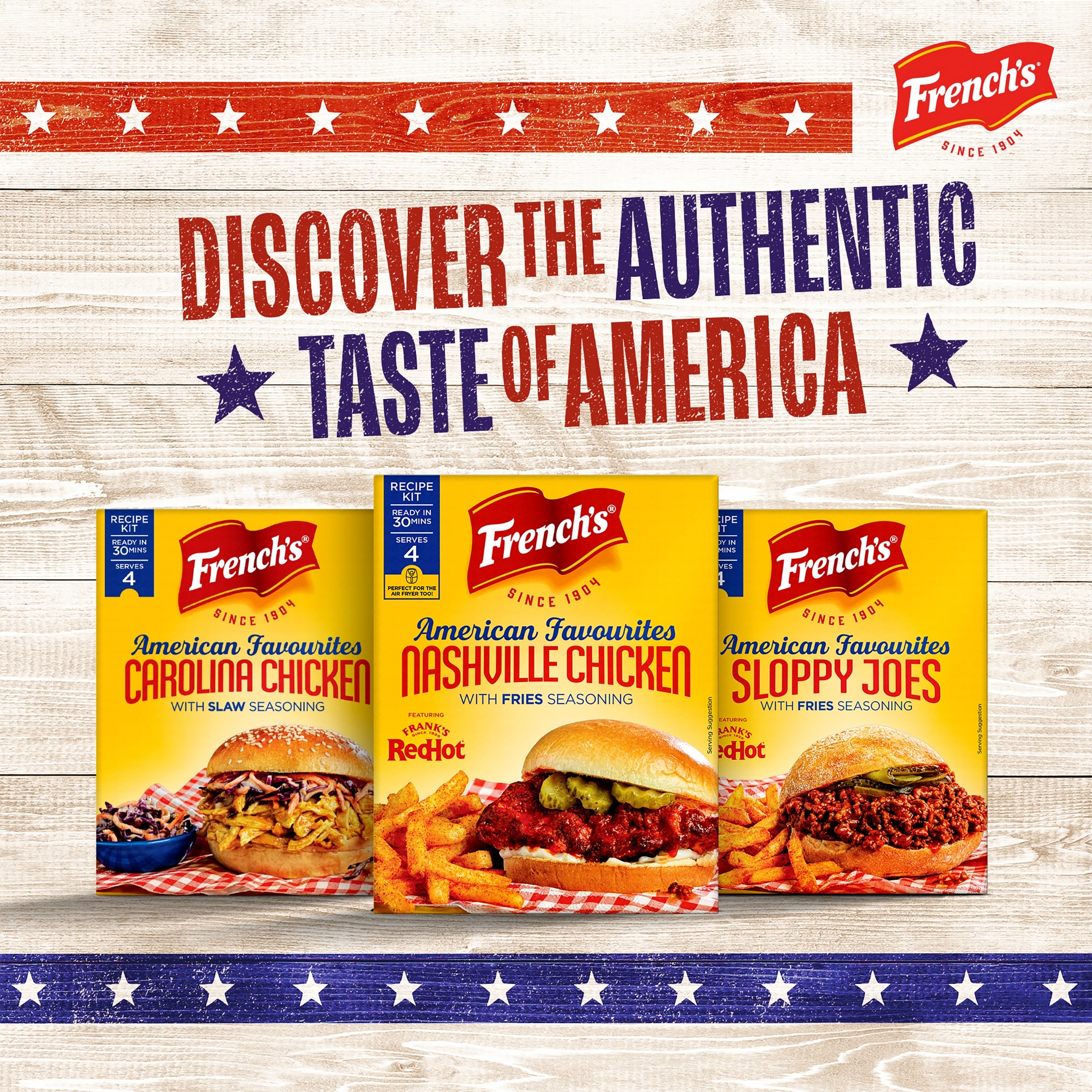 French's Nashville Chicken with Fries Seasoning Recipe Kit 105G thumbnail 4