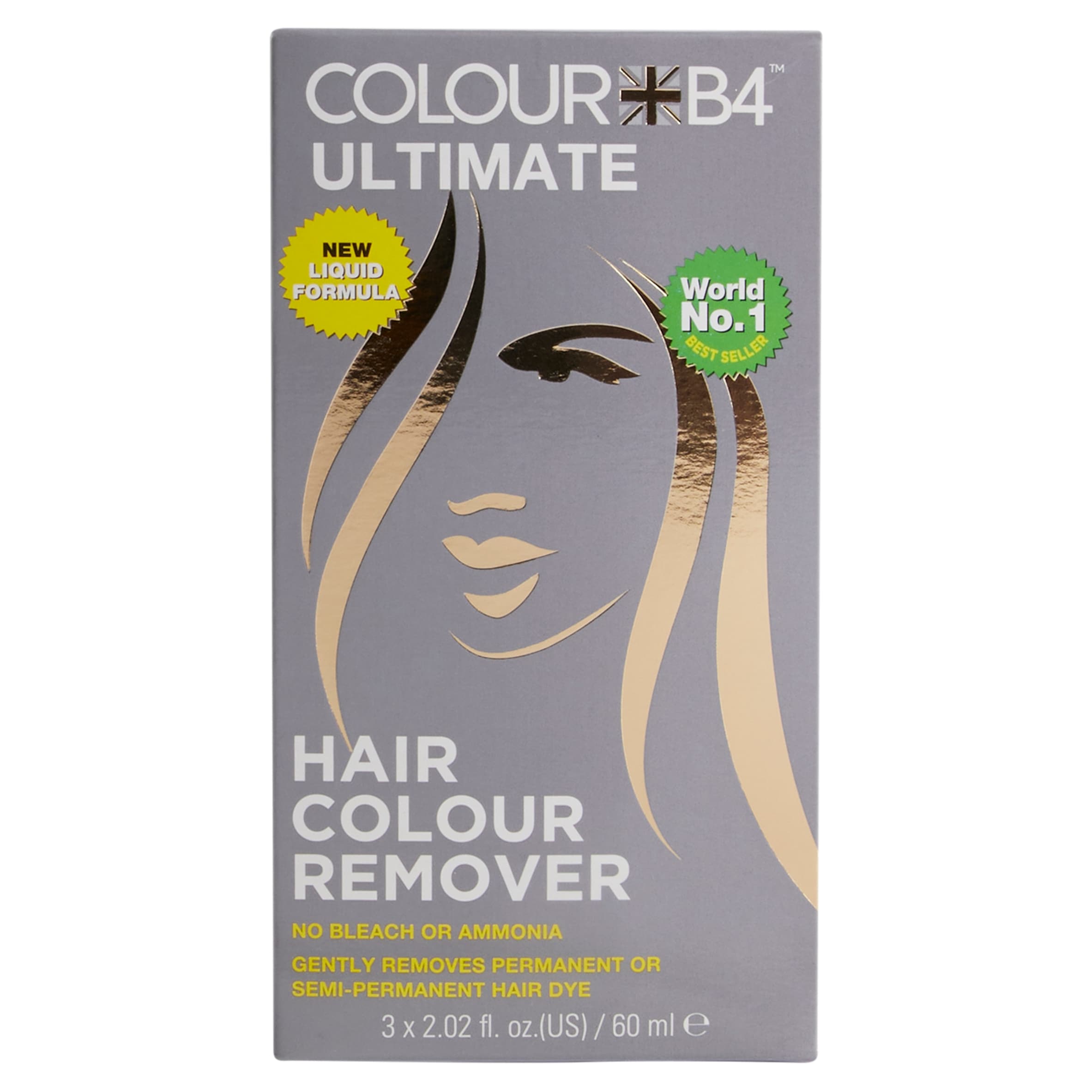 Colour B4 Ultimate Hair Colour Remover 3 x 60ml