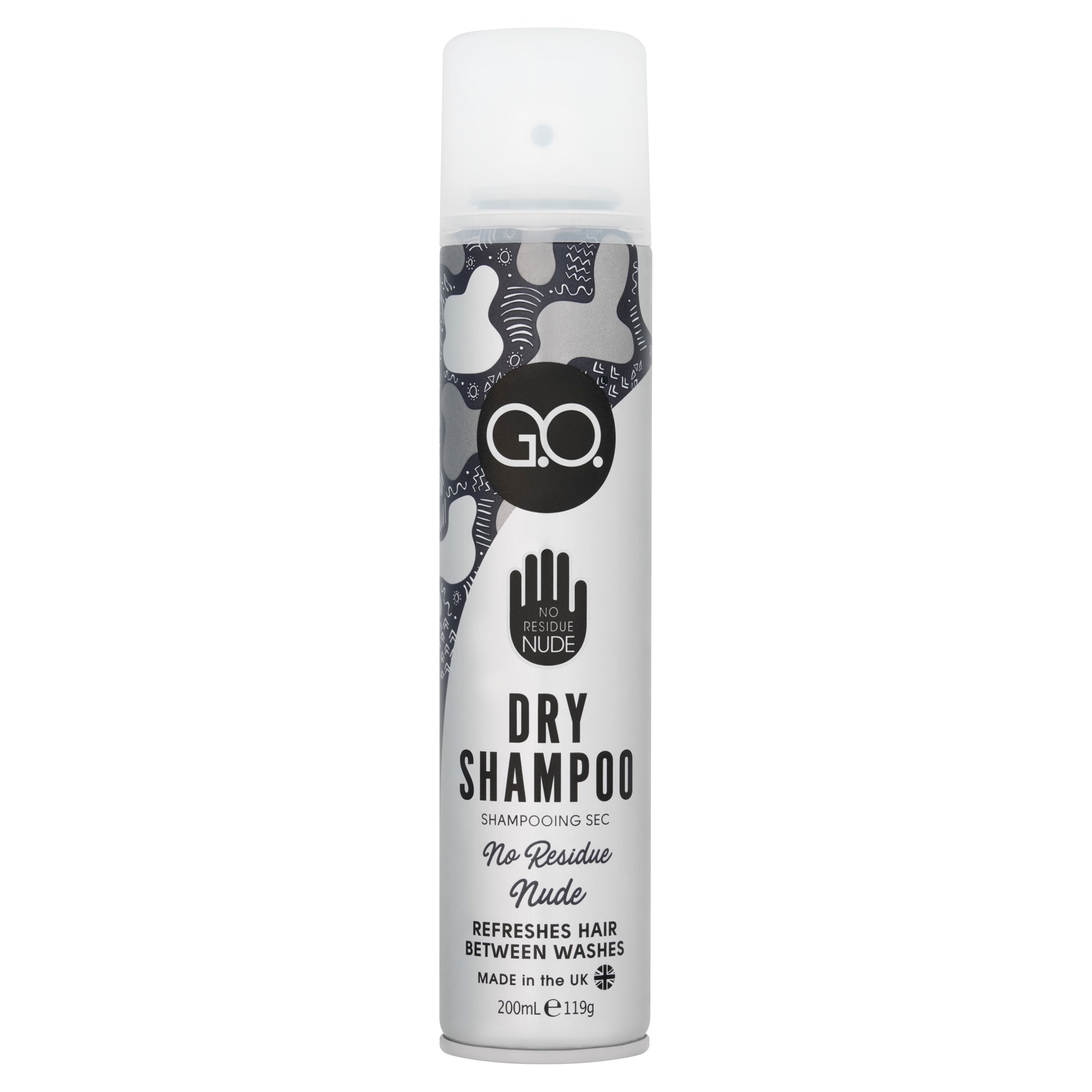 G.O. No Residue Nude Dry Shampoo 200ml