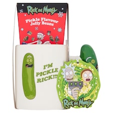 Rick & Morty Pickle Flavour Jelly Beans & Mug Christmas Gift Set