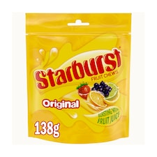 Starburst Original Fruit Chews 138G