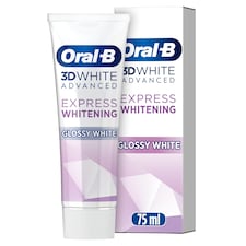 Oral-B 3D White Glossy White Eucalyptus Mint Toothpaste 75Ml
