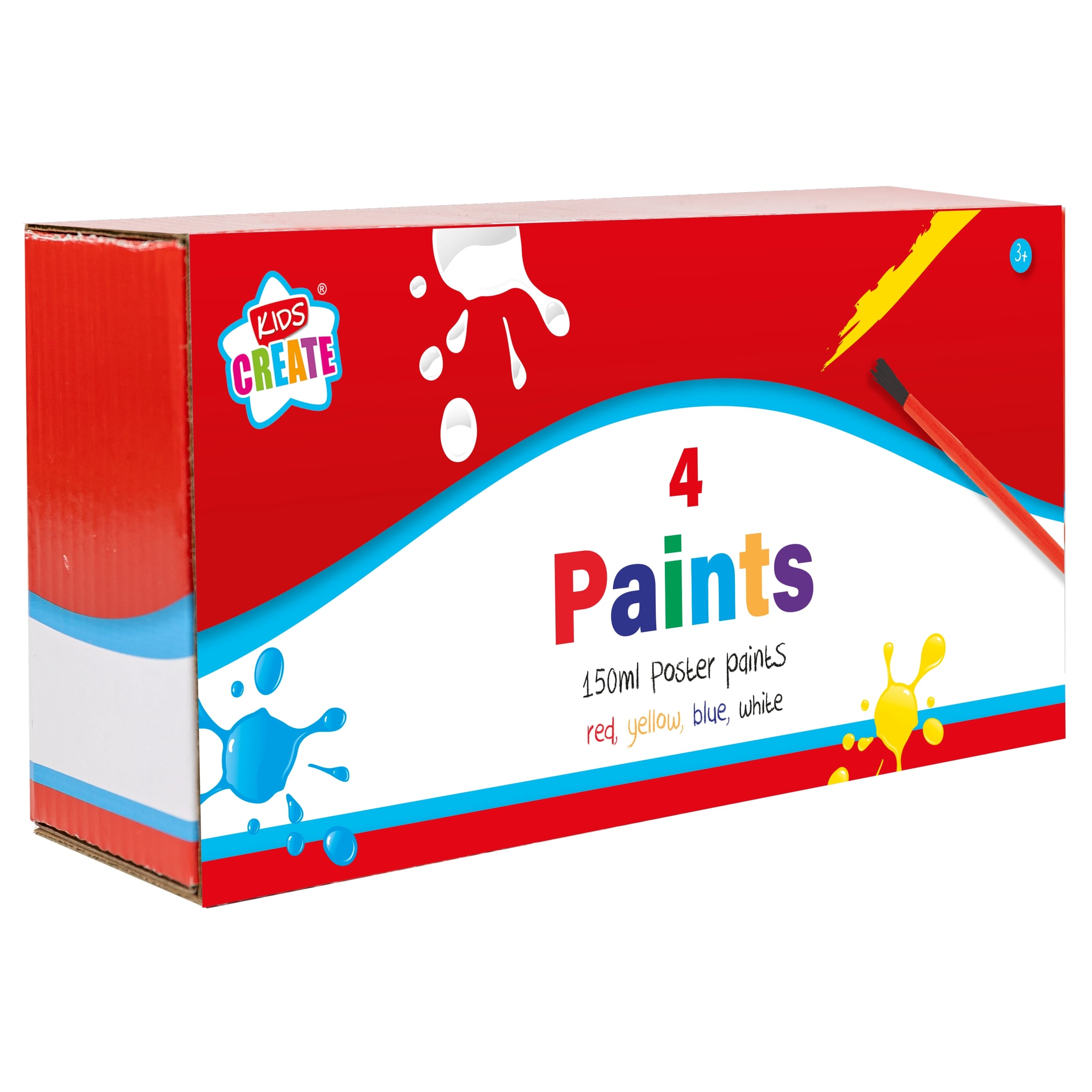 Kids Create Paint Primary 4 x 150ml