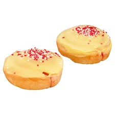 Tesco Raspberry Jam Trifle Buns 2 Pack thumbnail 3