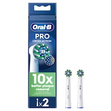 Oral-B Pro Cross Action Electric Toothbrush Replacement Heads 2 Pack