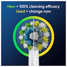 Oral-B Pro Cross Action Electric Toothbrush Replacement Heads 2 Pack thumbnail 5