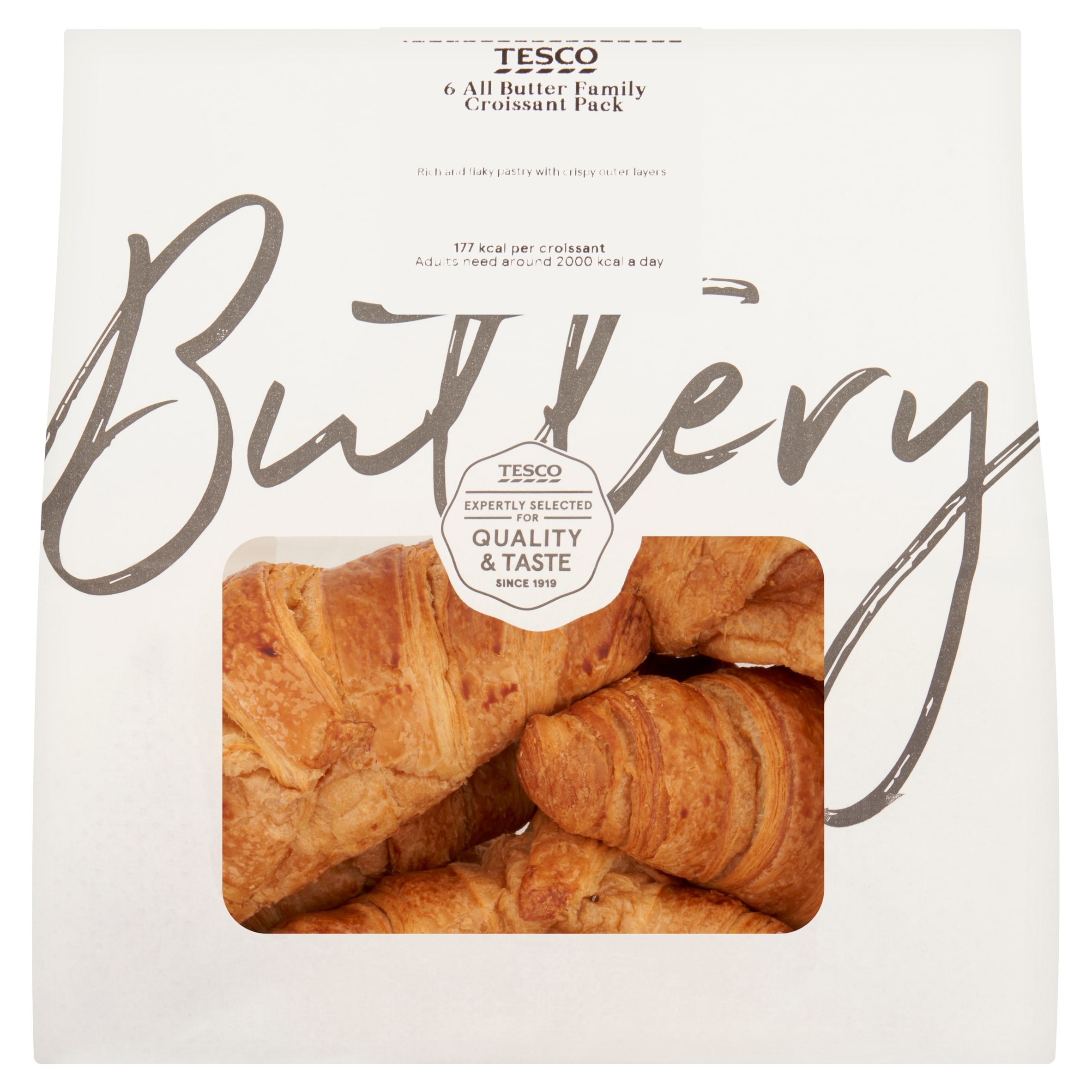 Tesco All Butter Mini Croissants 6 pack thumbnail 2