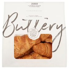 Tesco All Butter Croissants Family Pack 6 pack thumbnail 2