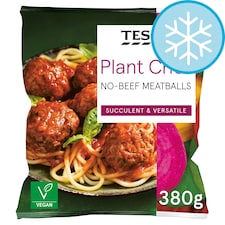 Tesco Plant Chef No-Beef Meatballs 380g