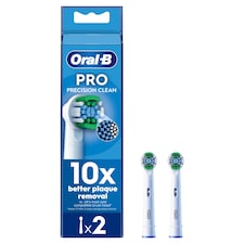 Oral-B Pro Precision Clean Electric Toothbrush Heads 2 Pack