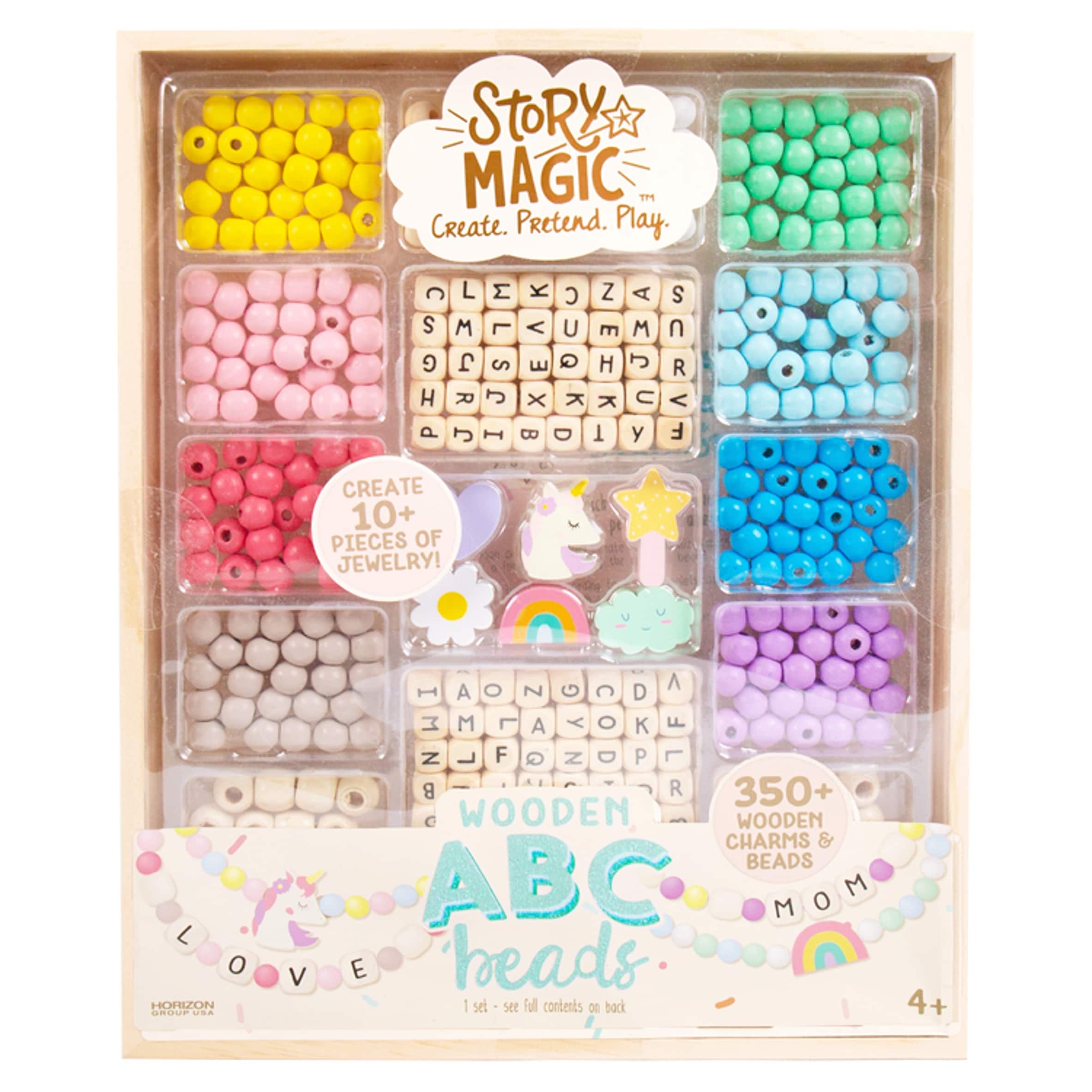 Story Magic ABC Wooden Beads
