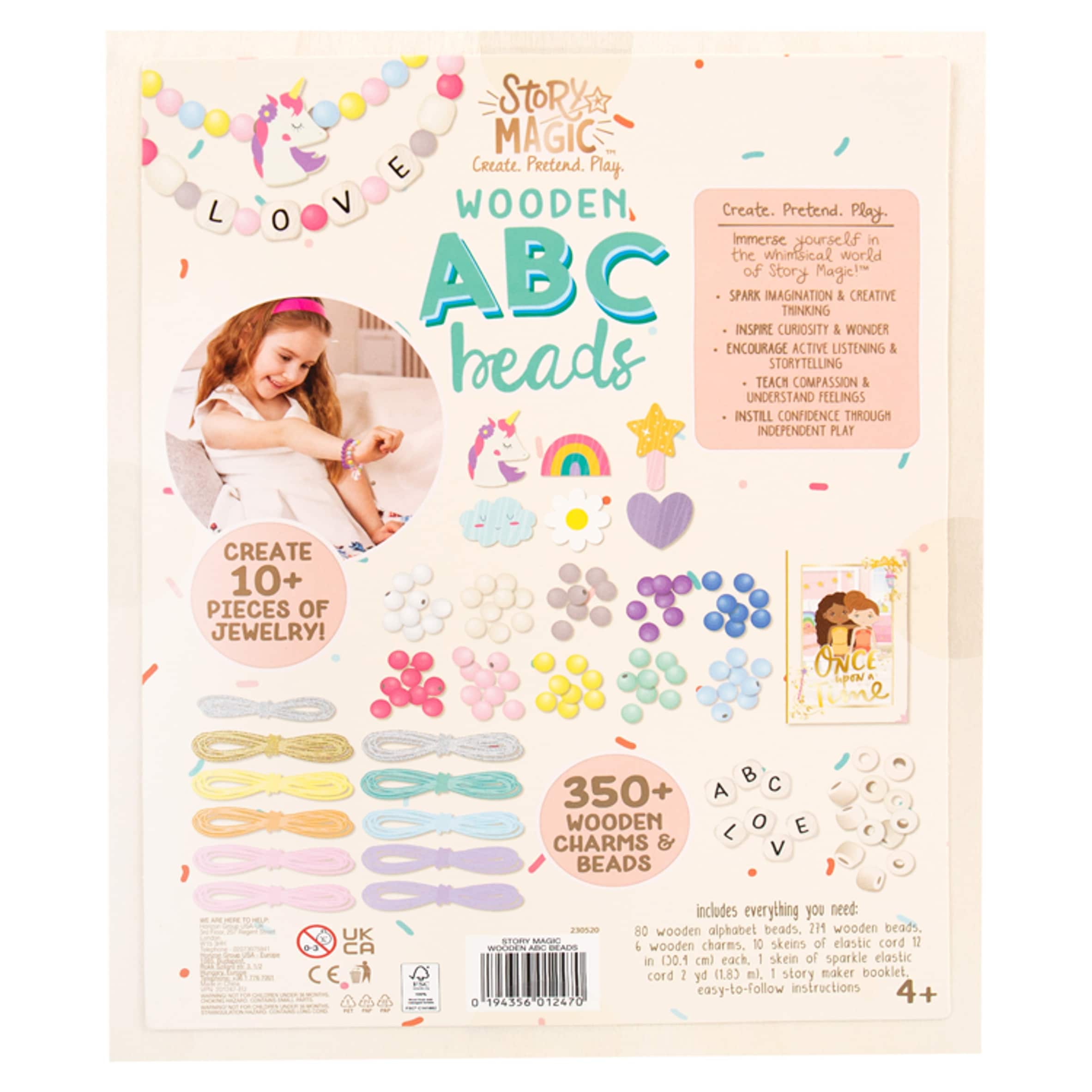 Story Magic ABC Wooden Beads thumbnail 3