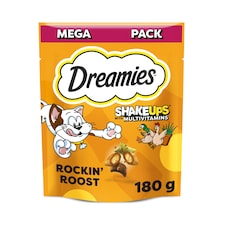 Dreamies Shakeups Multivitamins Rockin Rooster Cat & Kitten Treats 180g