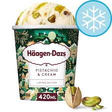 Haagen-Dazs Pistachio & Cream Ice Cream Tub 420ml