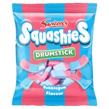 Swizzels Drumstick Squashies Bubblegum Flavour 140g