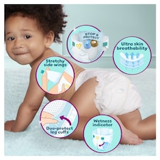 Pampers Premium Protection Size 6 28 Nappies thumbnail 3