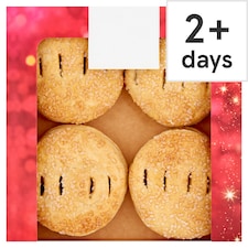 Tesco Puff Pastry Mince Pies 4 Pack