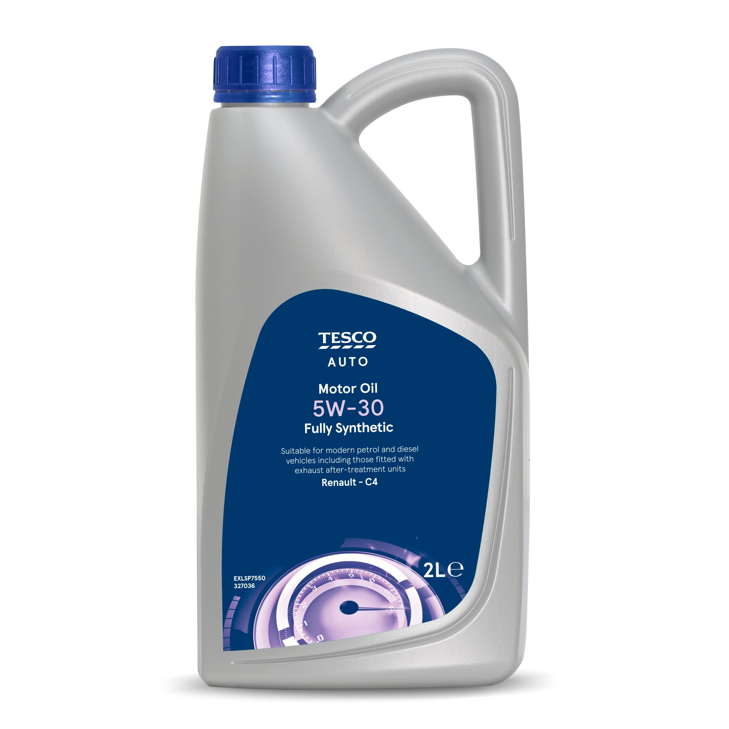 Tesco Renault 5W - 30 Fully Synthetic Motor Oil 2L
