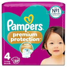 Pampers Premium Protection Size 4 37 Nappies