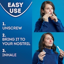 Vicks Inhaler Fast Acting Blocked Nose Relief Stick thumbnail 2