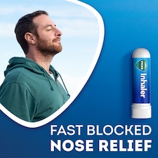 Vicks Inhaler Fast Acting Blocked Nose Relief Stick thumbnail 4