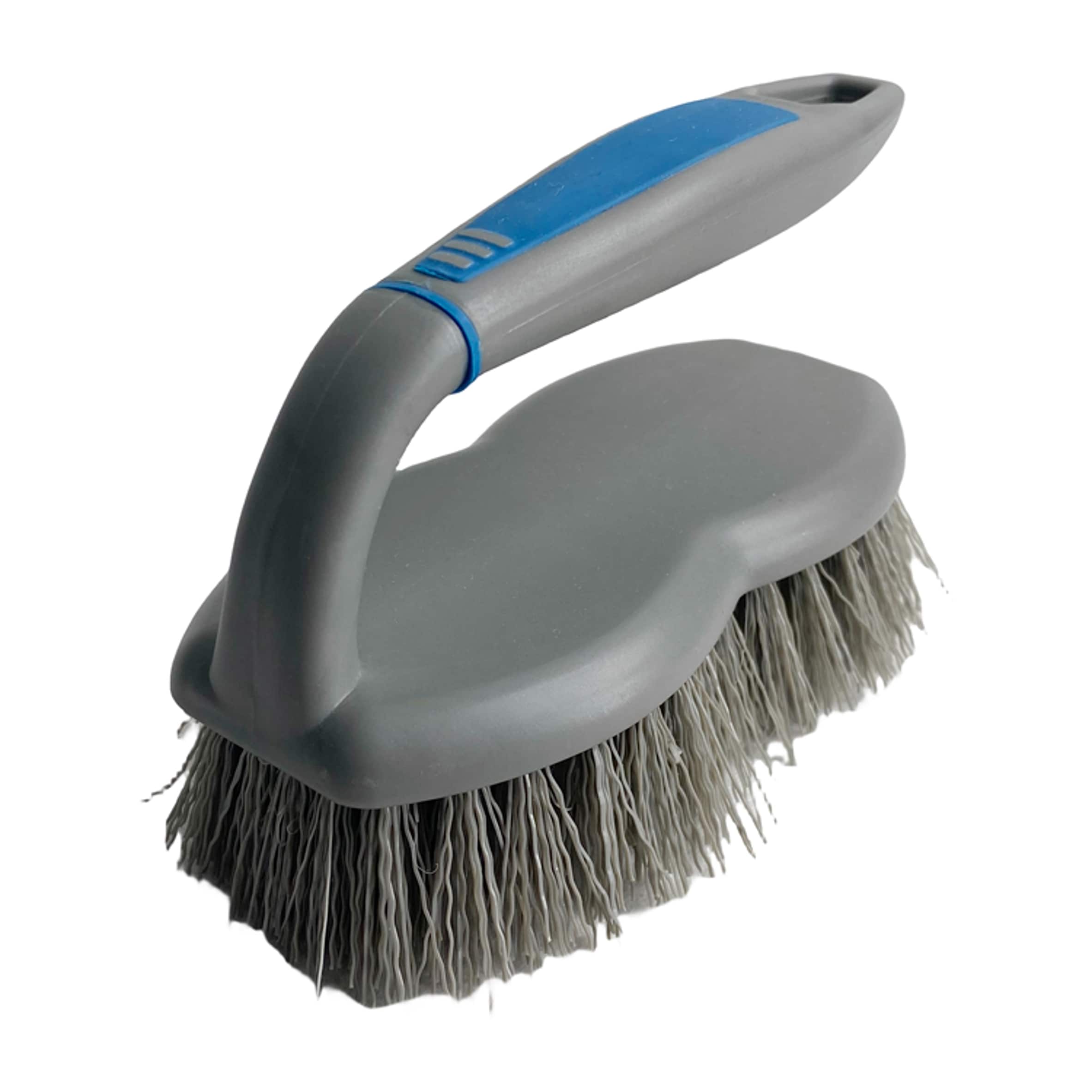 Tesco Blue Grey Scrubbing Brush