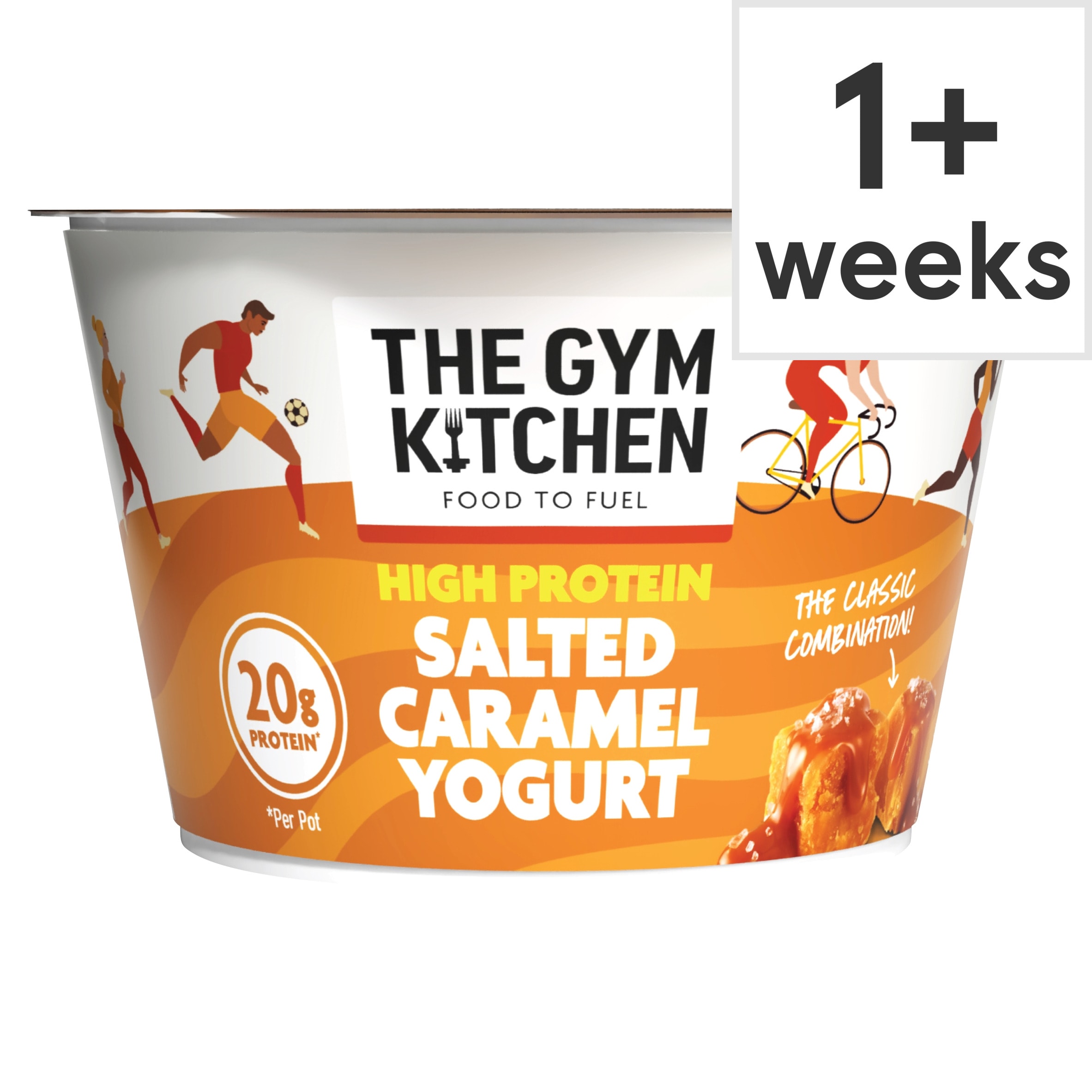 The Gym Kitchen High Protein Salted Caramel Yogurt 200g