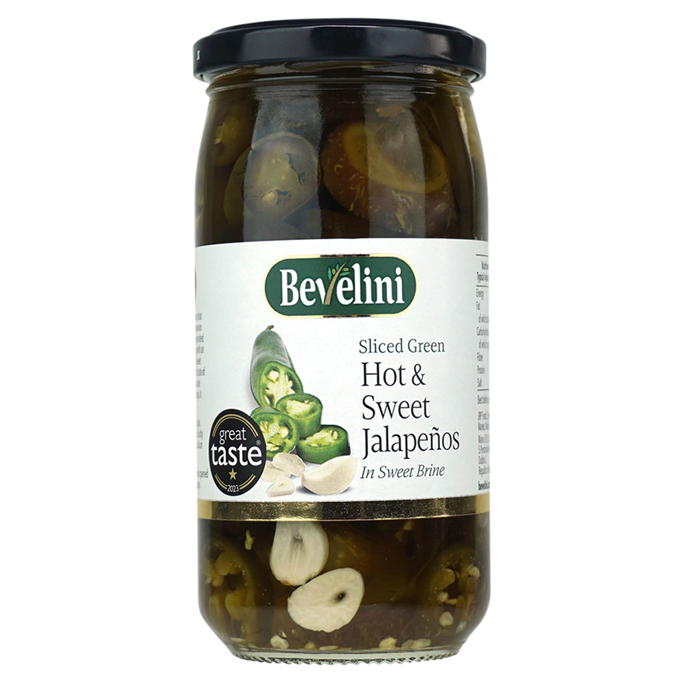 Bevelini Hot & Sweet Jalapenos