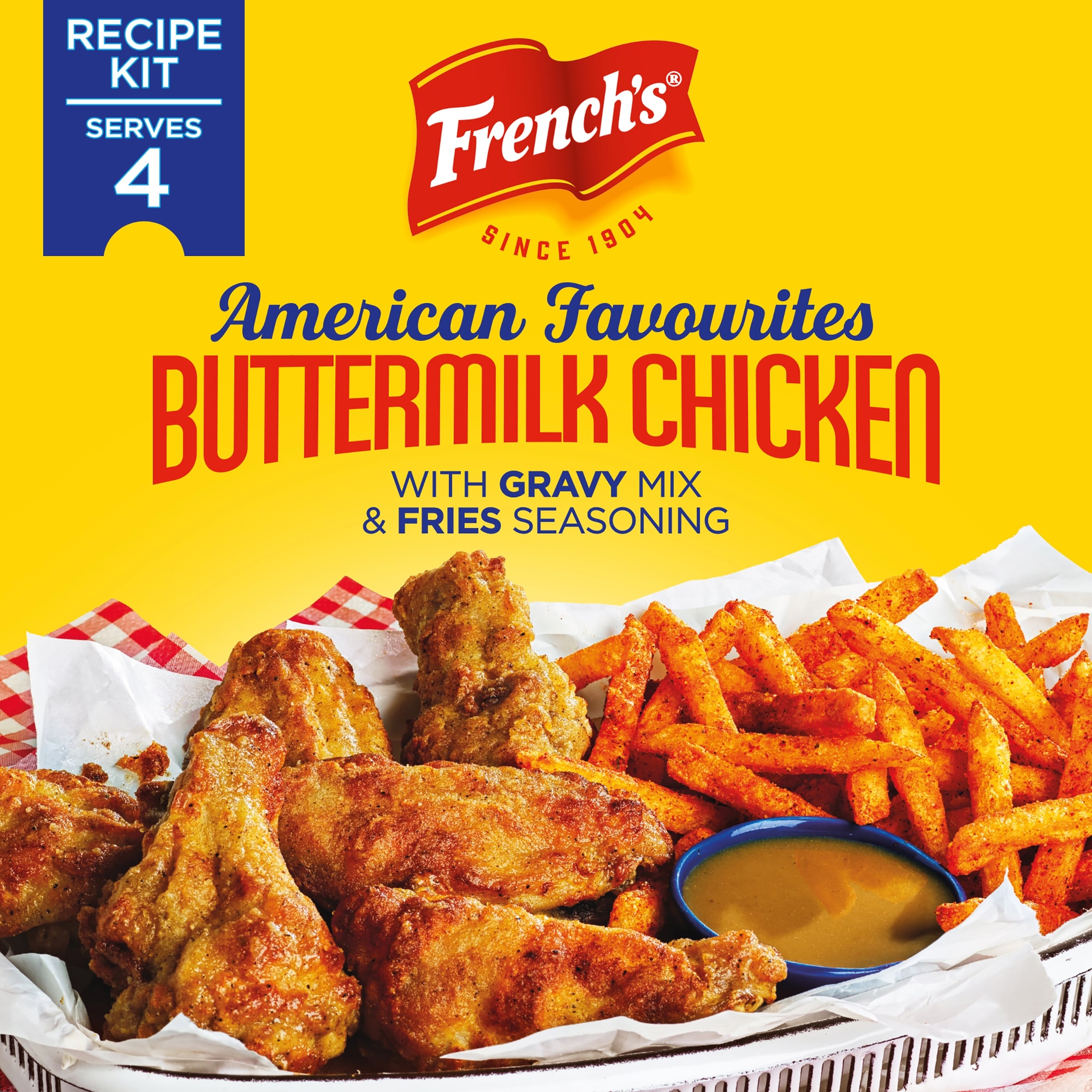 French's Buttermilk Chicken with Fries Seasoning Recipe Kit