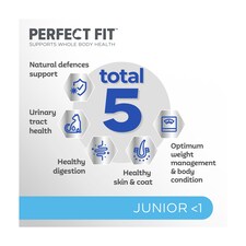 Perfect Fit Junior Dry Cat Food - Chicken 750g thumbnail 4