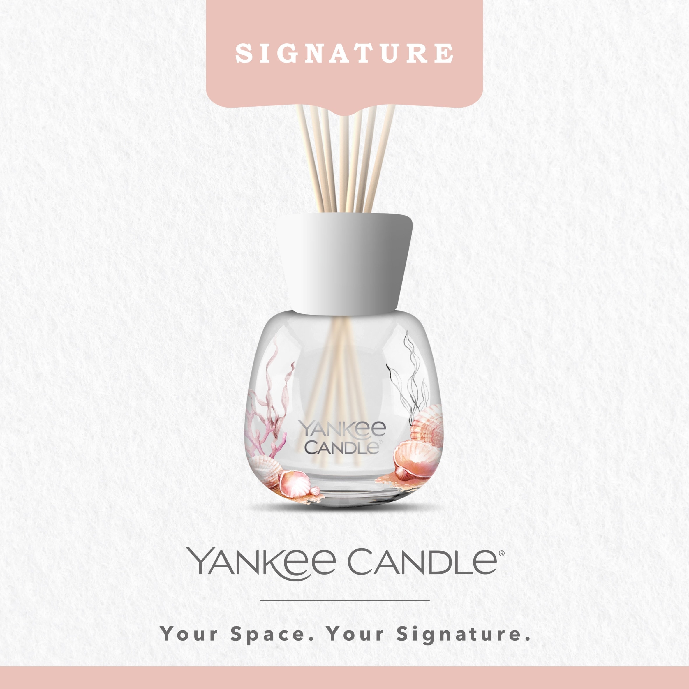 Yankee Classic Pink Sands Reed Diffuser 100ML thumbnail 2