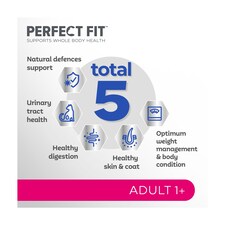 Perfect Fit Adult 1+ Dry Cat Food - Chicken 750g thumbnail 4