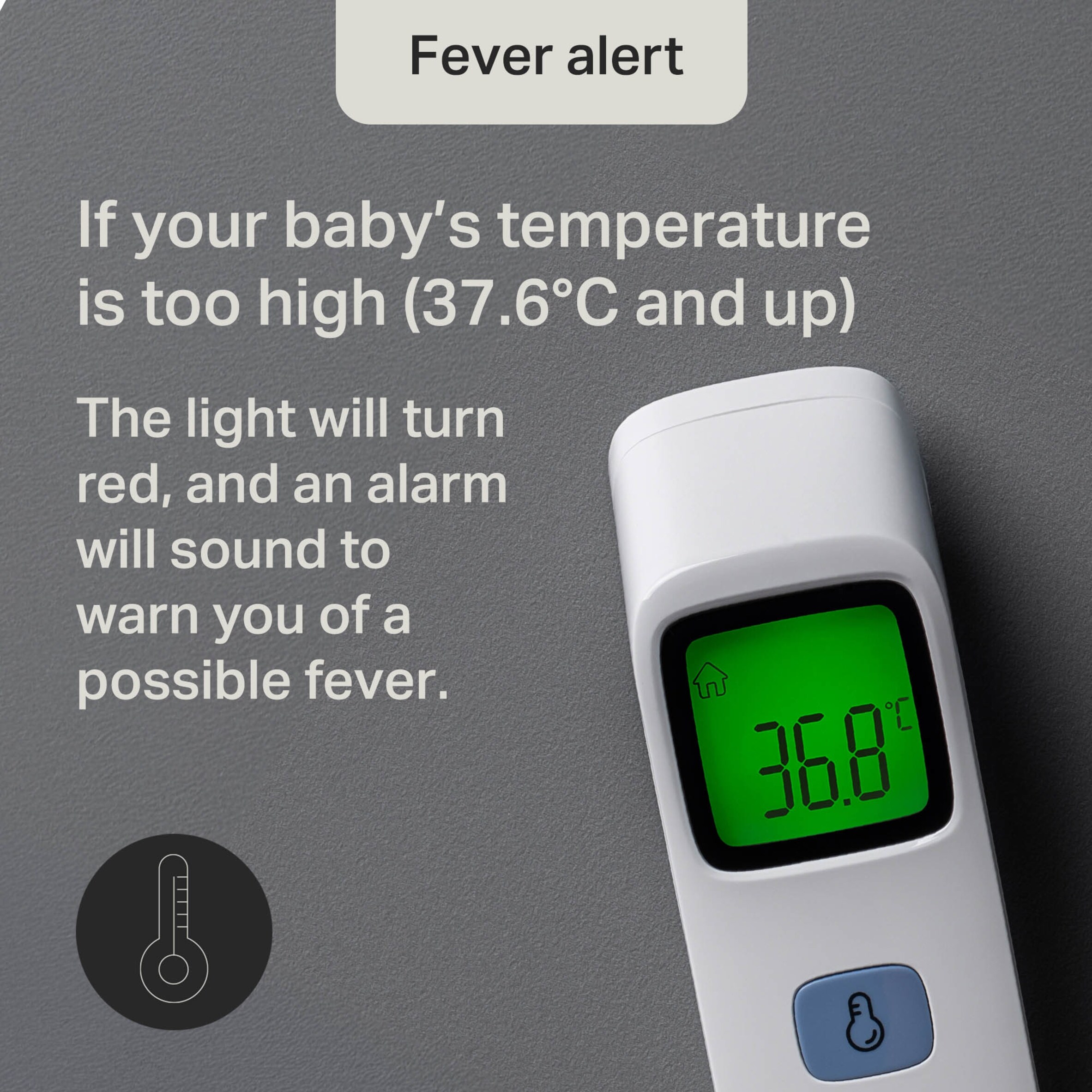 Tommee Tippee Notouch Forehead Thermometer thumbnail 4