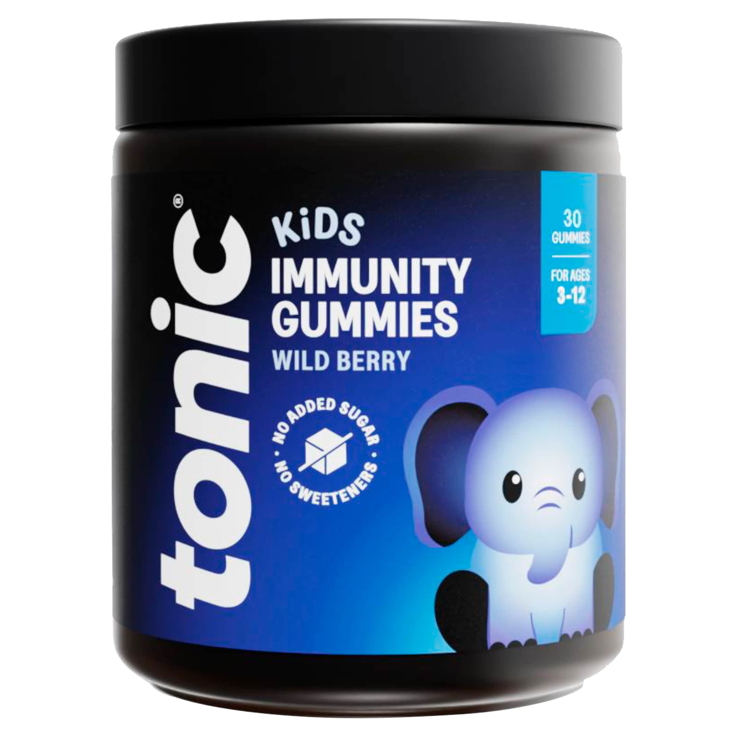 Tonic Health Kids Immunity Wild Berry Gummies 4-12 Years 30ss