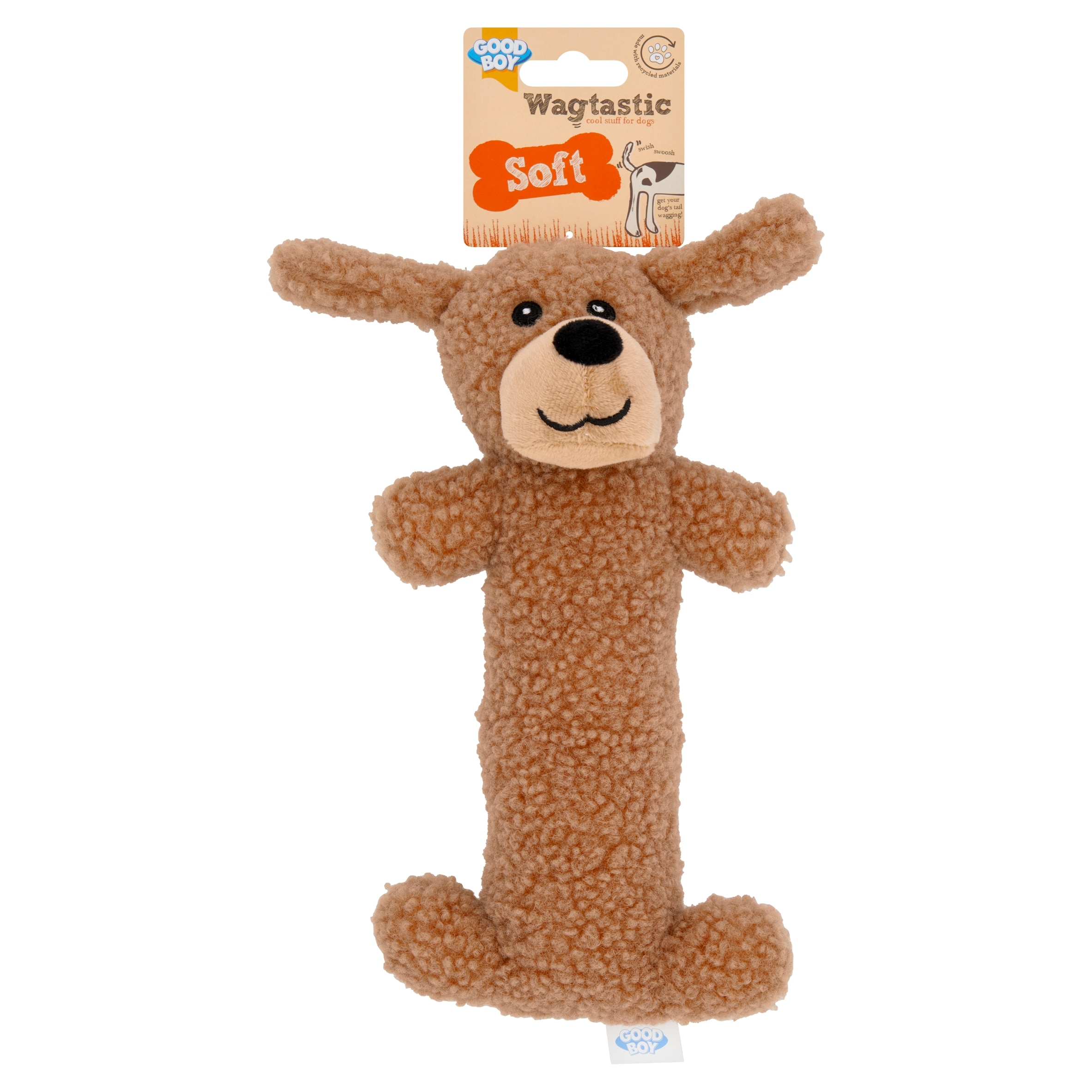 Good Boy Wagtastic Soft Plush Dog Toy