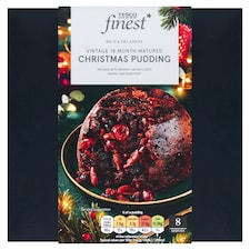 Tesco Finest 18 Month Mature Christmas Pudding 800g