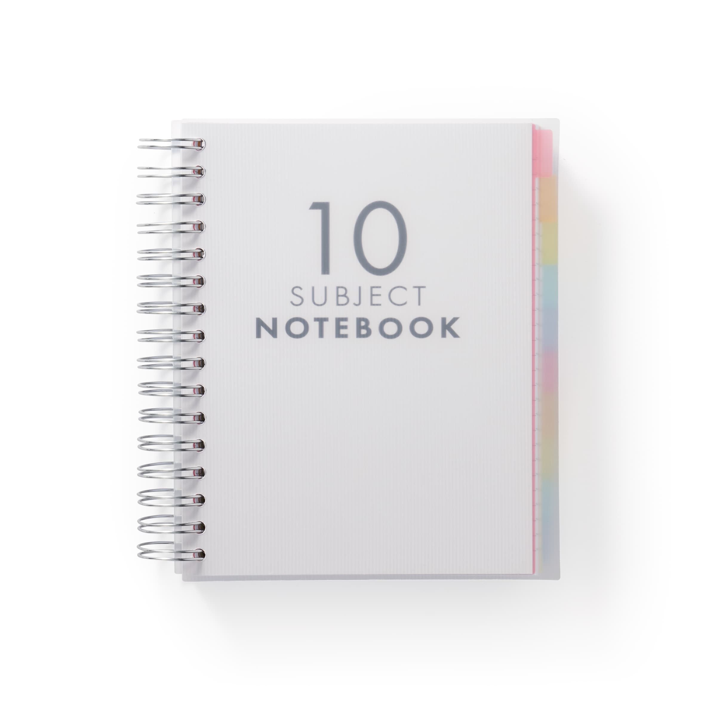 Paperchase Rainbow A5 10 Subject Notebook