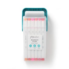 Paperchase 24 Dual End Bright Marker Pens