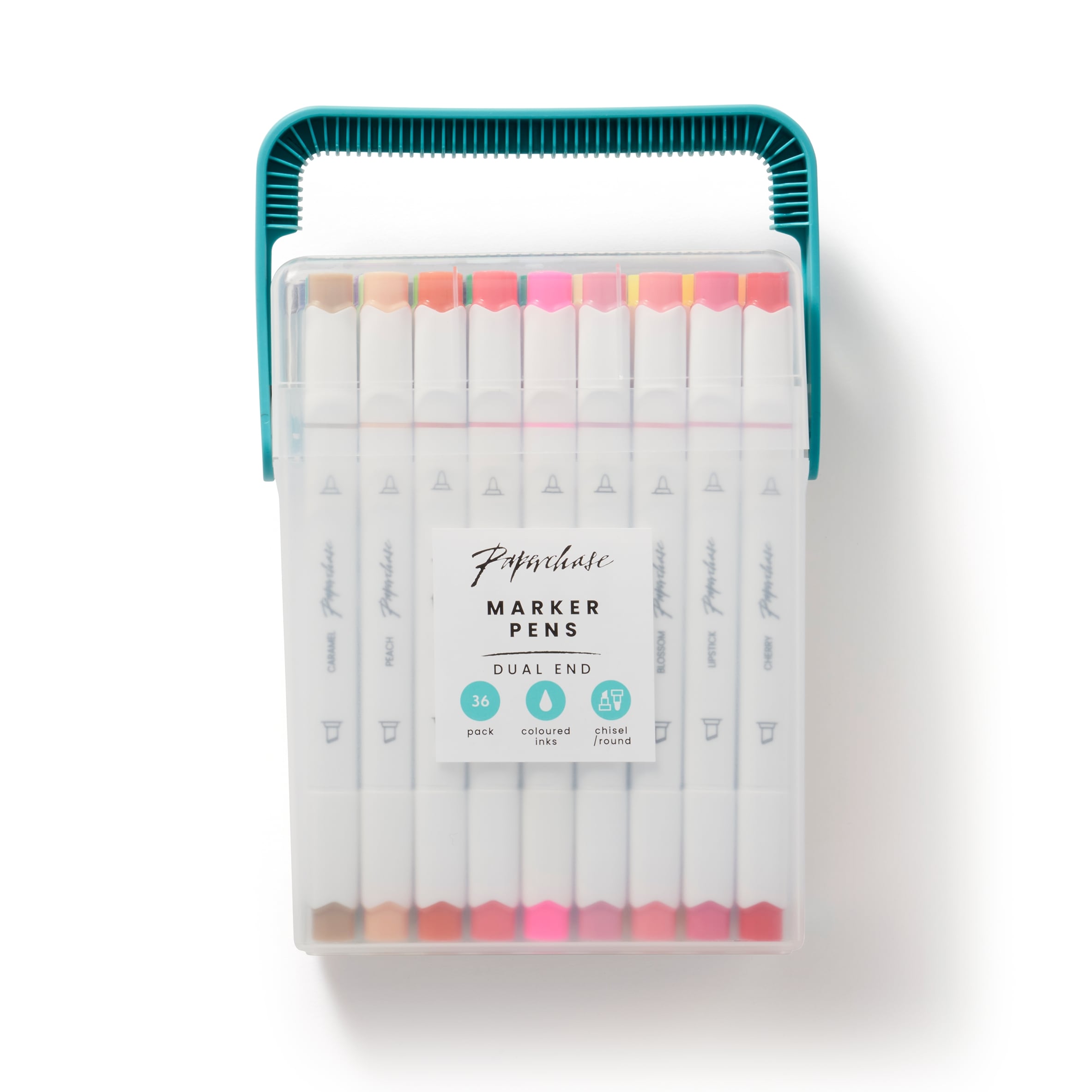 Paperchase Rainbow 36 Dual End Marker Pens