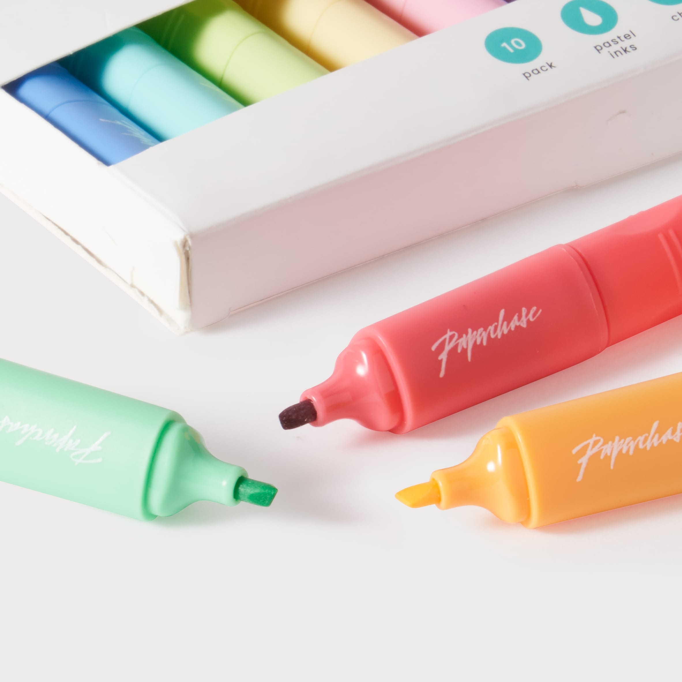 Paperchase 10PK Mini Highlighters thumbnail 4