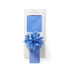 Paperchase Tissue Paper & Bow - Blue