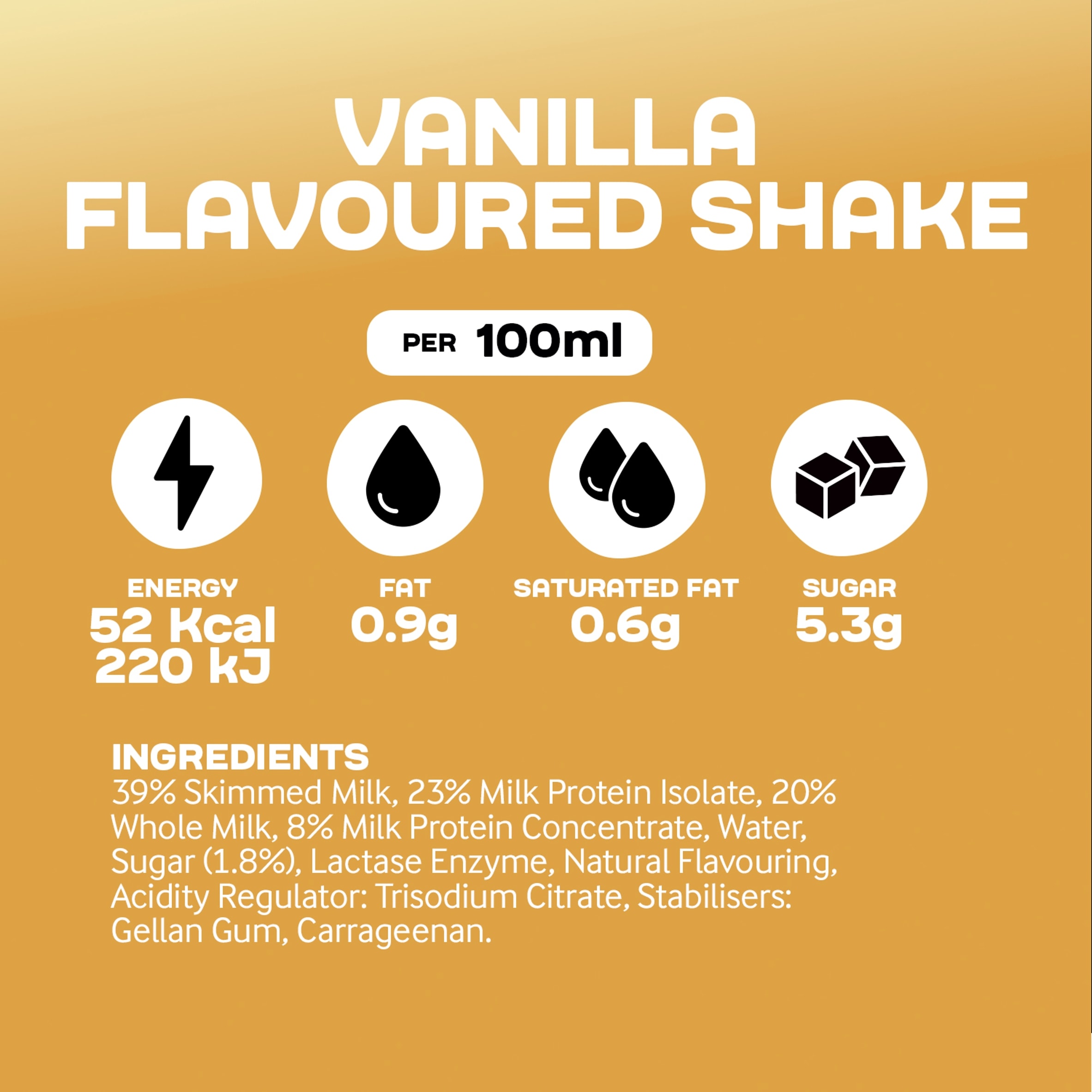 Arla Protein Vanilla Flavoured Milk Shake 482ml thumbnail 4