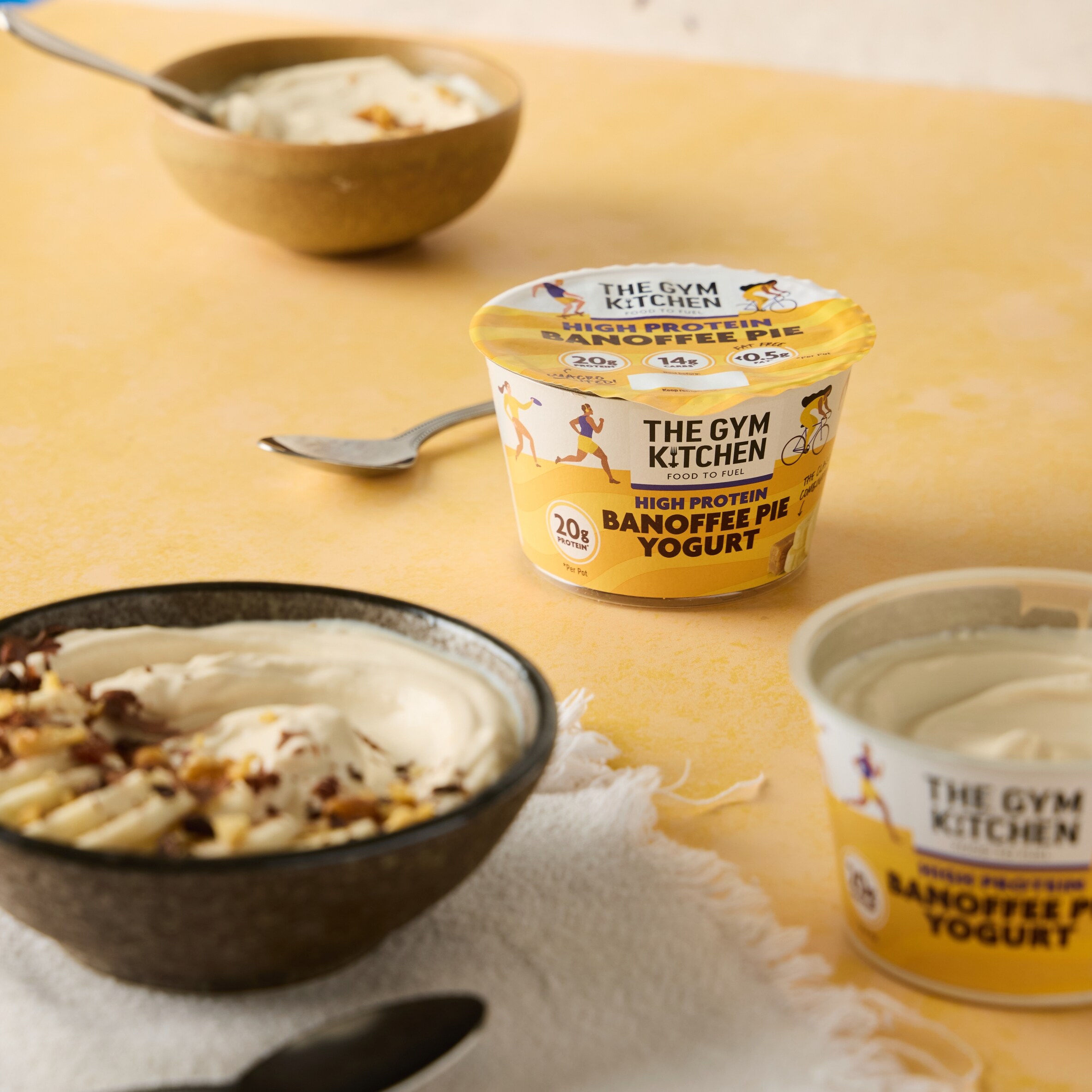 The Gym Kitchen High Protein Banoffee Pie Yogurt 200g thumbnail 2