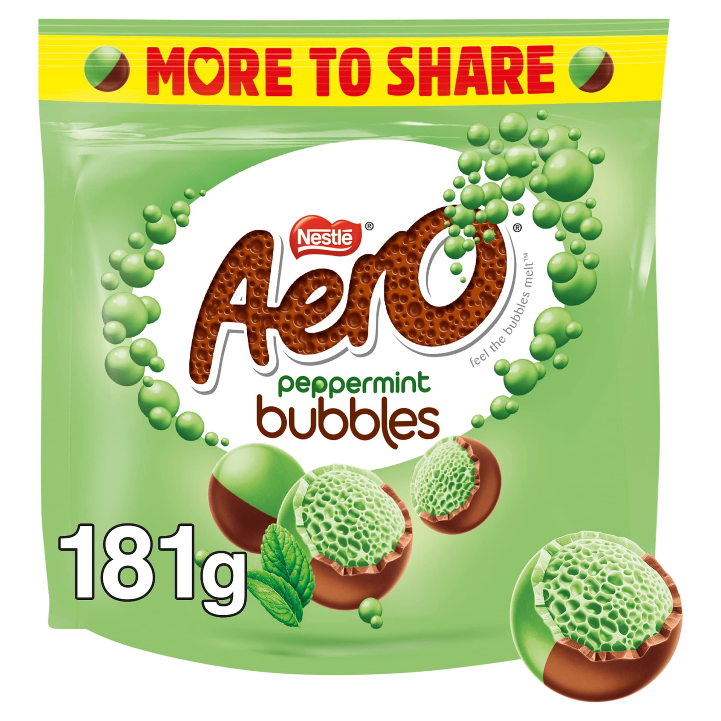 Aero Bubbles Peppermint Sharing Bag