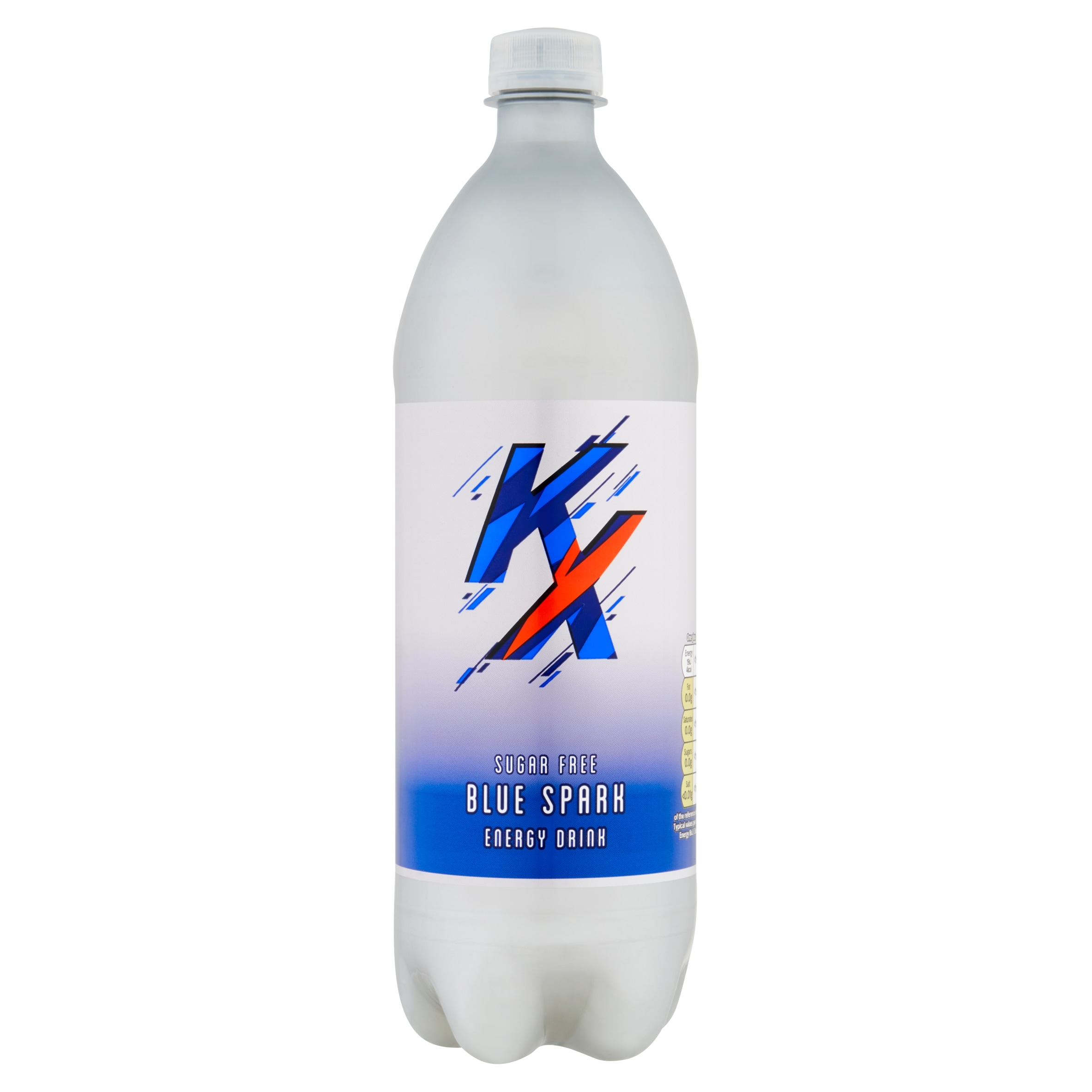 KX Sugar Free Energy Drink - Blue Spark 1L
