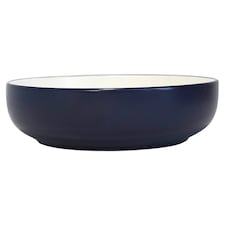 F&F Home Aura Pasta Bowl Matt Navy