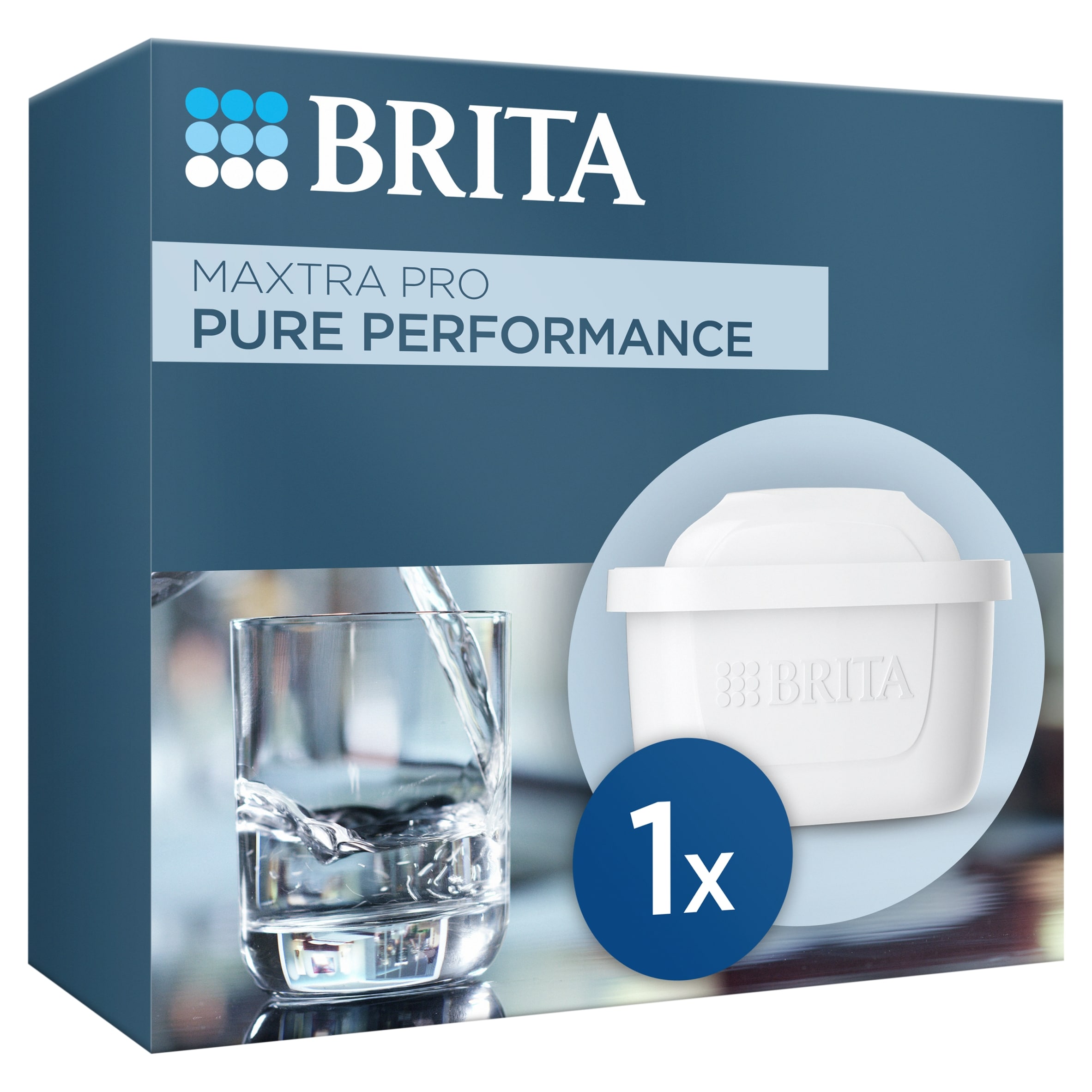 BRITA MAXTRA PRO All-in-1 Water Filter Cartridge (Now Pure Performance)