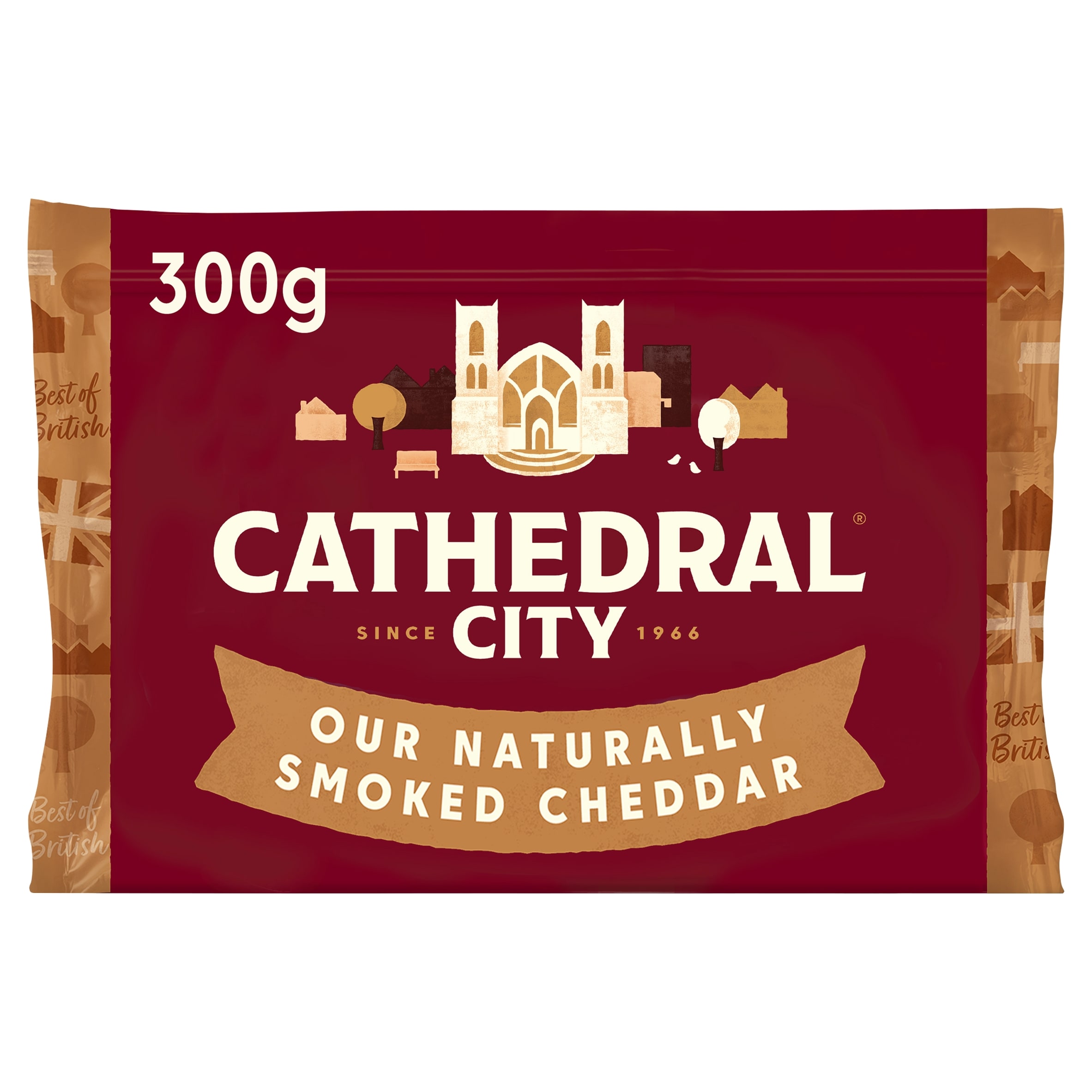 Cathedral City Smoked Cheddar Block 300g