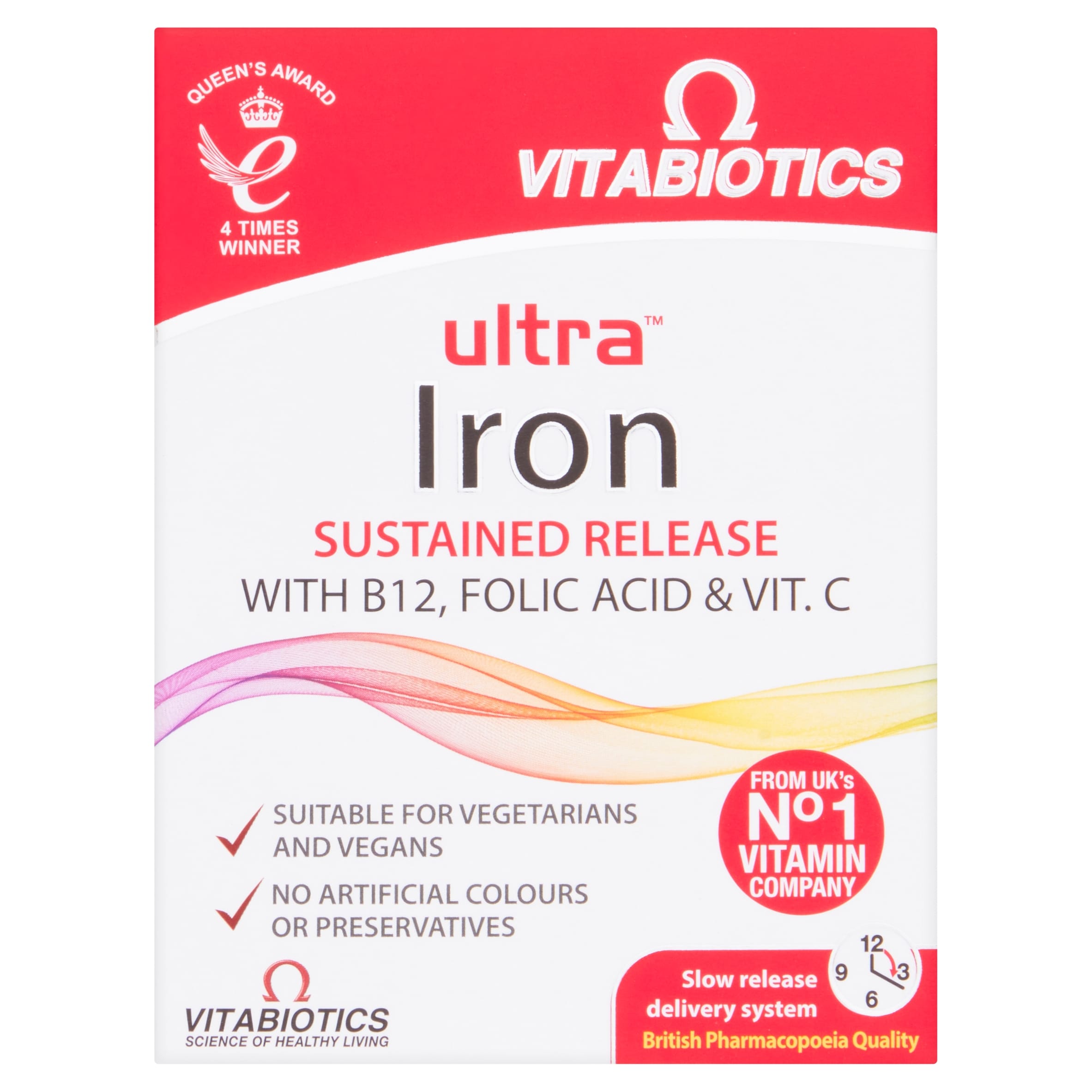 VITABIOTICS ULTRA IRON TABLETS X30